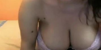 Turkish milf with huge boobs on webcam