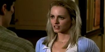 Crystal Cass Breasts Scene  in Disturbing Behavior
