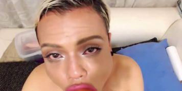 Amazing teen latina with small boobs fucks creamy vagina