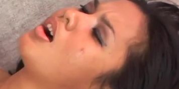 Asian girl Nakia Ty gets her pussy and ass fucked