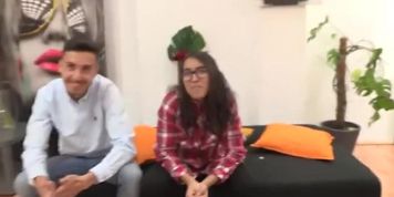 Teen youtuber tries her luck at porn (Alena H)