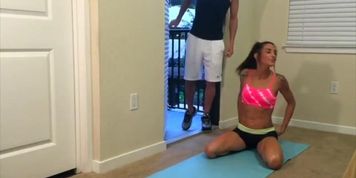 Yoga Girl gets creampied