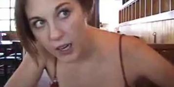 Hot Blonde Flashing In Public