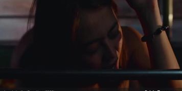 Andrea Garcia is nude topless and has sex