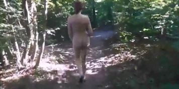 Voyeurs Jizzing on My Wife Nude in Forest