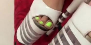 Lesbian and Foot Fetish