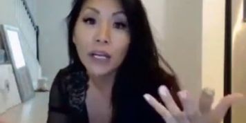 Model teases and masturbates at home