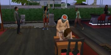 Santa Claus loves to fuck from behind  wicked whims sims