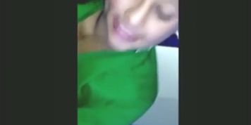 Teen Talks About Her Ex While Sucking Dick