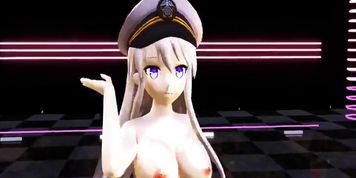 MMD Enterprise Azur Lane (satisfaction) (Submitted by hanagerasu)