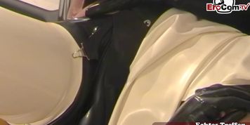 German Bdsm Dominatrix At Fetish Meeting With Users