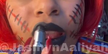 JJ Chucky Costume Tease