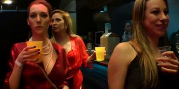 Tainster - DSO Pajama Pussy Party Part 1 - Cam 3 (Cayla Lyons, Cherry Kiss, Kathy Anderson, Tina Kay)