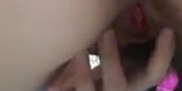 Korean girl fingering herself