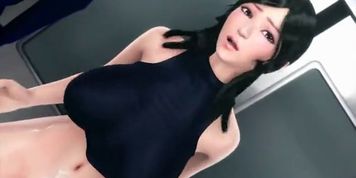 Young and beautiful woman fucking with a mature man