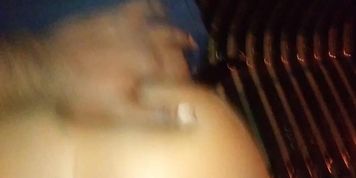 Outdoors in the park! Ebony bbc bbw hitting it from the back!