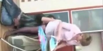 Milf Step Mother Fucked Doggystyle By Boy While Doing Housework