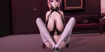 MMD Chocolate Cream Megurine Luka (Sexy Af) (Submitted by zeffi24) (Bambi Sweet)