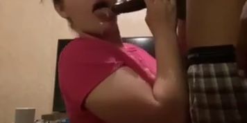 Bbc sloppy head from white girl