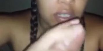 ebony deepthroat