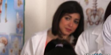 Cfnm nurses and doctors gobble and stroke