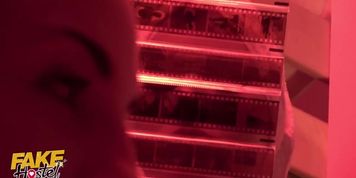 Fake Hostel, Lesbian seduces straight girl and gets played (Kathy Anderson)