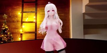 [MMD R18] HAKU Dance - I Can't Stop
