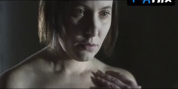 Victoria Bidewell Breasts,  Bush Scene  in Comforting Skin