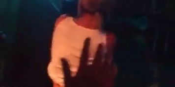 Slutty Girls Flashing On Stage At Night Club