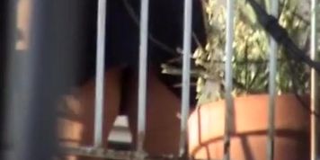 My neighbor upskirt
