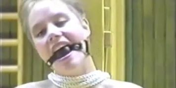  Submissive Wife in Hot Bondage Moaning for Orgasm 
