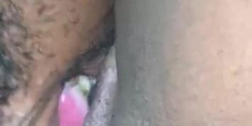 SkinnyMini riding girlfriend face while I eat her fat pussy..