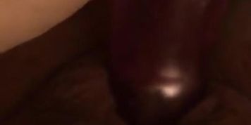 Tight grip on her toy