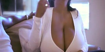 Ebony Goddess Enormous Natural Boobs
