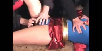 Superwoman caught