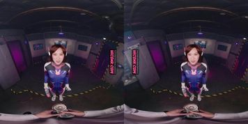 VR Conk Overwatch XXX Parody - loud sex with D.VA porn VR (Kimmy Kimm)