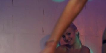 Tainster - Power Tooled Party Cunts Part 3 - Shower Cam (Cindy Dollar, Eliss Fire, Kitty Jane, Leila Smith, Lucy Bell)